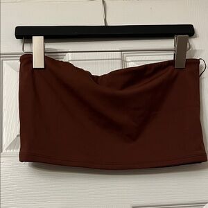 Express Brown Tube Top